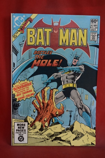 BATMAN #340 | A MAN CALLED MOLE! | JIM APARO & GENE COLAN