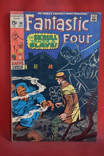 FANTASTIC FOUR #90 | THE SKRULL TAKES A SLAVE! | KIRBY/LEE - 1969