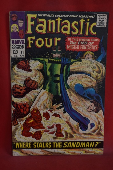 FANTASTIC FOUR #61 | WHERE STALKS THE SANDMAN! | KIRBY/LEE - 1967