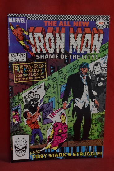 IRON MAN #178 | ONCE AN AVENGER, ALWAYS AN AVENGER! | LUKE MCDONNELL  - 1983