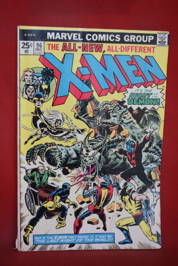 X-MEN #96 | KEY 1ST MOIRA MACTAGGERT, MORE.. | *STAPLES SOLID, SEE BACK COVER PICS*