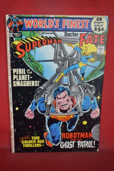 WORLDS FINEST #208 | PERIL OF THE PLANET SMASHERS! | CLASSIC NEAL ADAMS - 1971