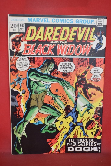 DAREDEVIL #98 | LET THERE BE DEATH! | GEORGE TUSKA & ERNIE CHAN - 1973