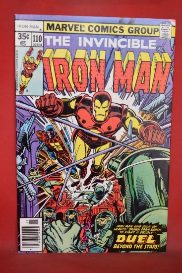 IRON MAN #110 | DUEL BEYOND THE STARS! | COCKRUM/POLLARD - 1978