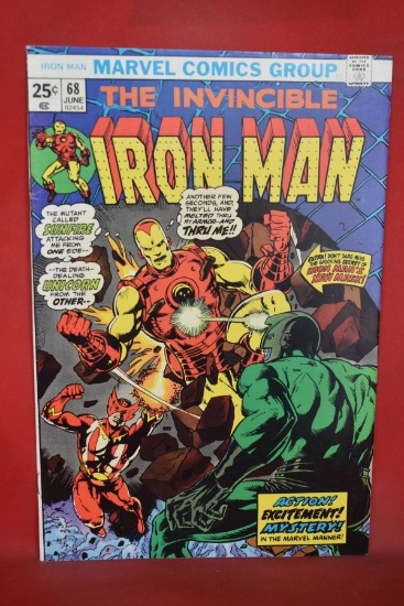 IRON MAN #68 | NIGHT OF THE RISING SUN! | JIM STARLIN - 1974 - PRETTY NICE!