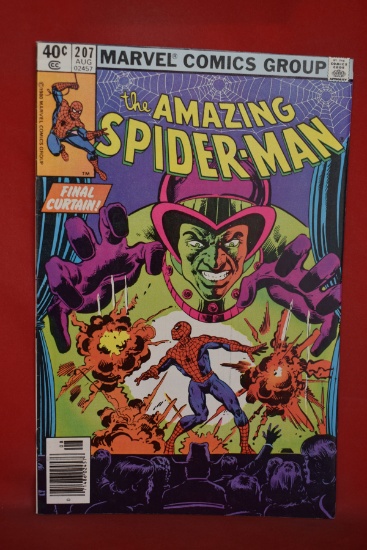 AMAZING SPIDERMAN #207 | MESMERO'S REVENGE! | MILGROM - 1980
