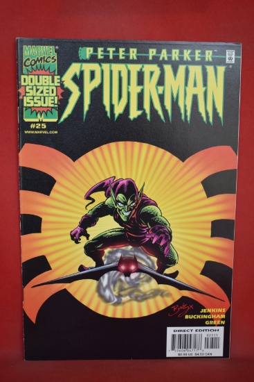 PETER PARKER: SPIDERMAN #25 | TRICK OF THE LIGHT! | BUCKINGHAM GREEN GOBLIN COVER