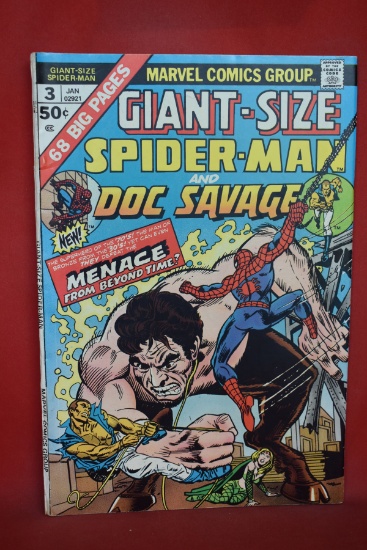 GIANT SIZE SPIDERMAN #3 | THE YESTERDAY CONNECTION! | GIL KANE - 1975