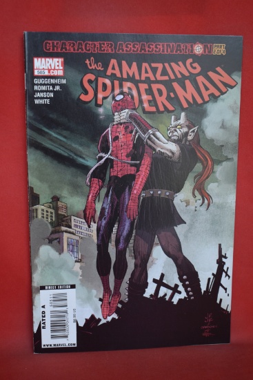 AMAZING SPIDERMAN #585 | MENACE - CHARACTER ASSASSINATION! | JOHN ROMITA JR