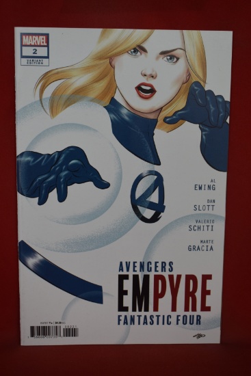 EMPYRE #2 | CAPTAIN MARVEL BECOMES KREE ACCUSER | MICHAEL CHO VARIANT
