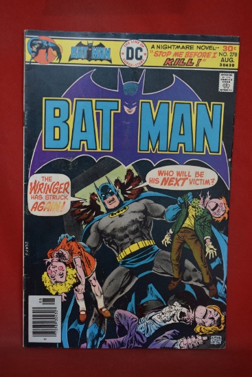 BATMAN #278 | STOP ME BEFORE I KILL BATMAN! | ERNIE CHAN - 1976