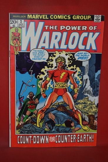 WARLOCK #2 | KEY ICONIC GIL KANE COVER ART - 1972
