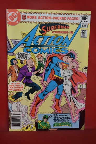 ACTION COMICS #512 | LUTHOR'S DAY OF RECKONING! | ROSS ANDRU - 1980