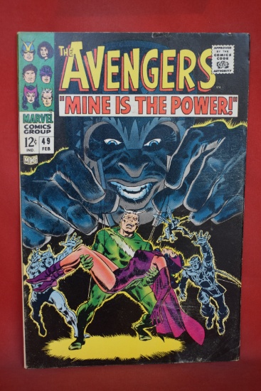 AVENGERS #49 | KEY 1ST APP OF TYPHON, SCARLET WITCH & QUICKSILVER LEAVE THE TEAM - SOLID!