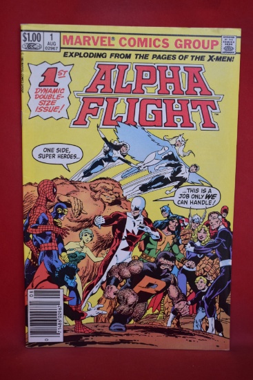 ALPHA FLIGHT #1 | 1ST APPEARANCES ISSUE - NEWSSTAND!