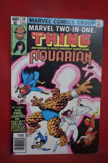 MARVEL TWO IN ONE #58  | 1ST APPEARANCE OF NTH MAN!