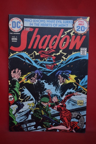 THE SHADOW #5 | NIGHT OF NEPTUNE'S DEATH! | FRANK ROBBINS - 1974