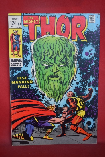 THOR #164 | 3RD CAMEO APPEARANCE OF HIM! | JACK KIRBY/STAN LEE - 1969