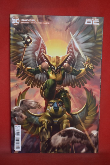 HAWKGIRL #1 | 1ST APP OF VULPECULA | DERRICK CHEW VARIANT