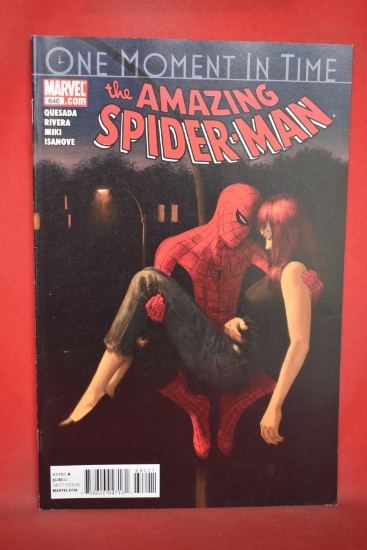 AMAZING SPIDERMAN #640 | ONE MOMENT IN TIME | PAOLO RIVERA ART