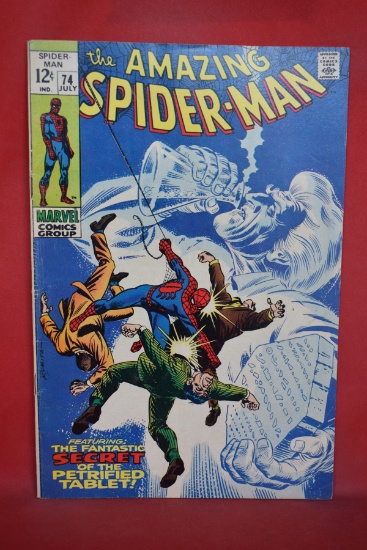 AMAZING SPIDERMAN #74 | IF THIS BE BEDLAM! | JOHN ROMITA & STAN LEE - 1969