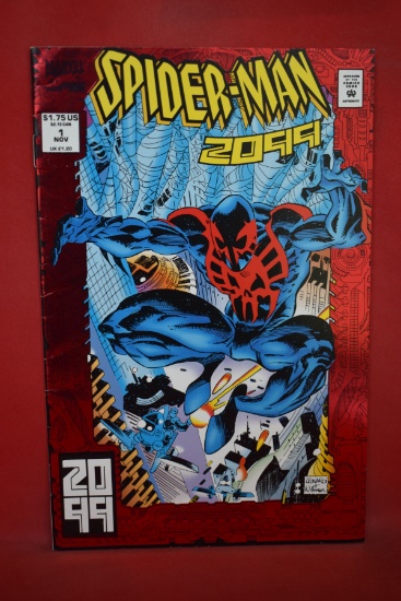 SPIDER-MAN 2099 #1 | 1ST APP AND ORIGIN OF SPIDERMAN 2099! | *SOME SPINE STRESS, SEE PICS*