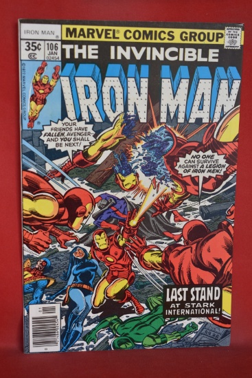 IRON MAN #106 | THEN THERE CAME A WAR! | DAVE COCKRUM - 1978