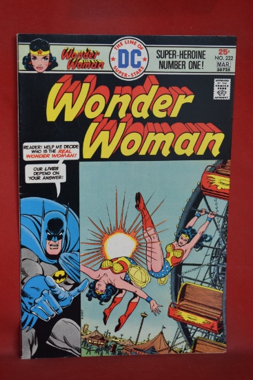 WONDER WOMAN #222 | WHO IS THE REAL WONDER WOMAN?! | ERNIE CHAN - 1976