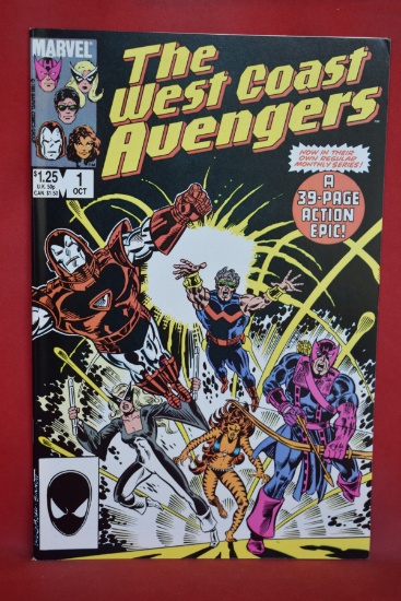 WEST COAST AVENGERS #1 | PREMIERE ISSUE - 1ST IRON MAN'S SILVER CENTURION ARMOR!