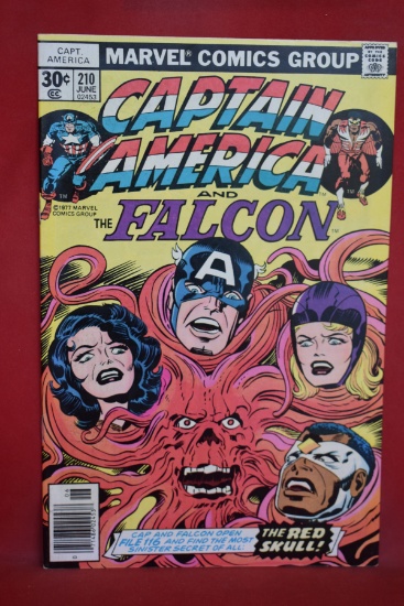 CAPTAIN AMERICA #210 | RED SKULL - SHOWDOWN DAY! | JACK KIRBY - 1977