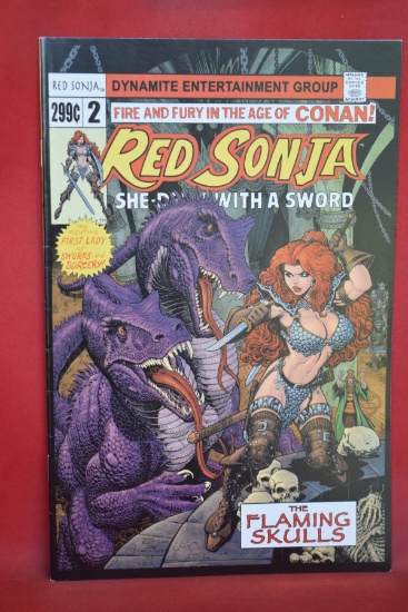RED SONJA #2 | 1ST LADY OF SWORDS AND SORCERY! | ARTHUR ADAMS COVER