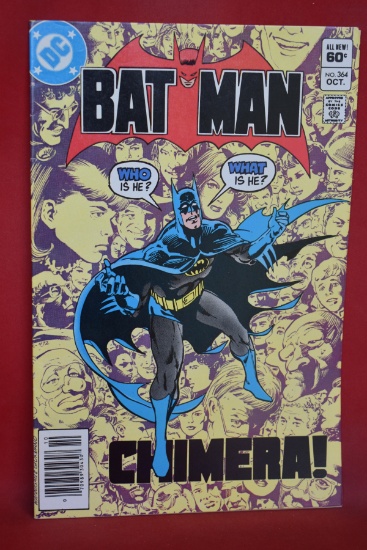 BATMAN #364 | 1ST APPEARANCE OF CHIMERA! | CLASSIC ED HANNIGAN - NEWSSTAND