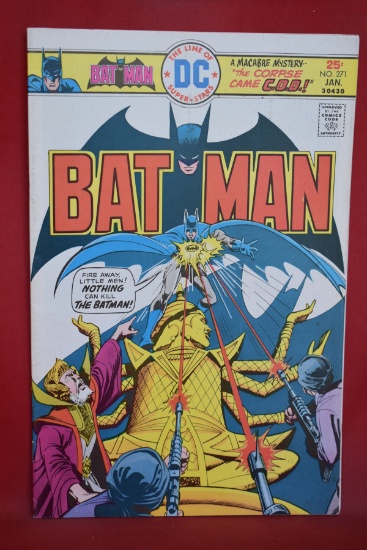 BATMAN #271 | NOTHING CAN KILL THE BATMAN! | GIORDANO AND NOVICK - 1976