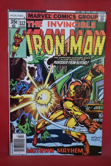 IRON MAN #112 | PUNISHER FROM BEYOND! | KEITH POLLARD - 1978