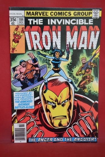 IRON MAN #104 | IRON MAN STANDS ALONE! | GEORGE TUSKA & DAVE COCKRUM - 1977