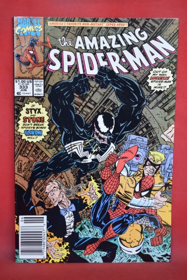AMAZING SPIDERMAN #333 | ERIK LARSEN VENOM COVER - NEWSSTAND!