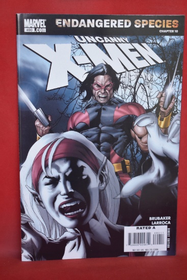 UNCANNY X-MEN #490 | ENDANGERED SPECIES! | SALVADOR LARROCA ART