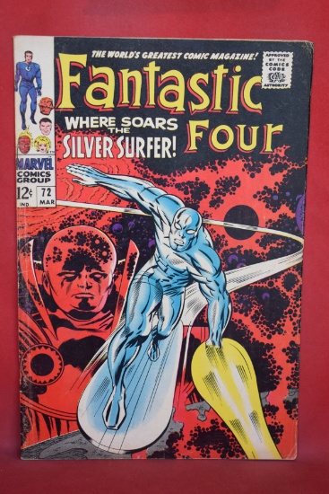 FANTASTIC FOUR #72 | KEY ICONIC JACK KIRBY COVER - VERY SOLID!