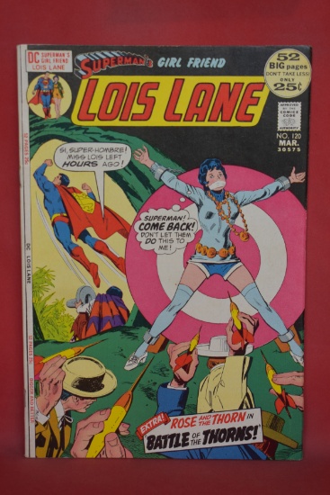 LOIS LANE #120 | DICK GIORDANO BONDAGE COVER - 1972 - WERNER ROTH - SOLID!
