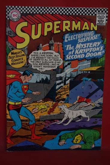 SUPERMAN #189 | KRYPTON LIVES AGAIN! | CURT SWAN/OTTO BINDER - 1966