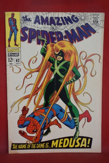 AMAZING SPIDERMAN #62 | CLASSIC JOHN ROMITA JR COVER - VERY SOLID WITH FAINT SUB-CREASE!
