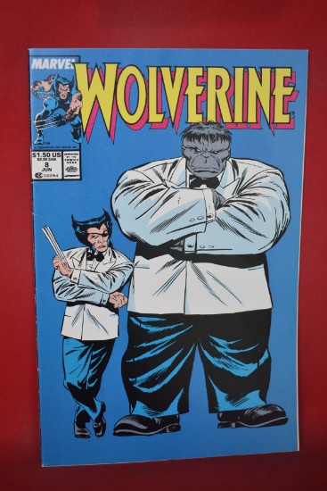 WOLVERINE #8 | KEY ICONIC JOHN BUSCEMA COVER - NEWSSTAND!! | SOLID KEY BOOK!
