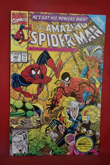 AMAZING SPIDERMAN #343 | 1ST CAMEO APPEARANCE OF CARDIAC!