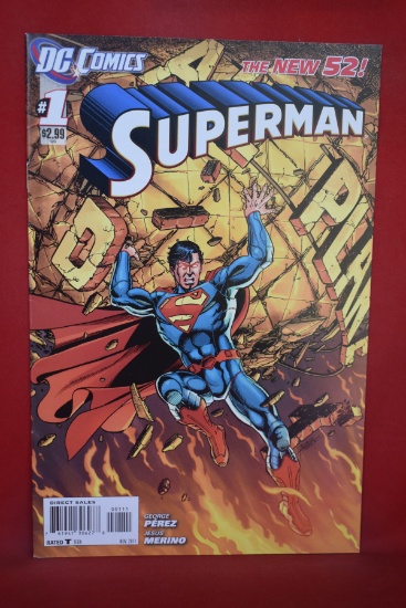 SUPERMAN #1 | PREMIERE ISSUE - GEORGE PEREZ - NEW 52