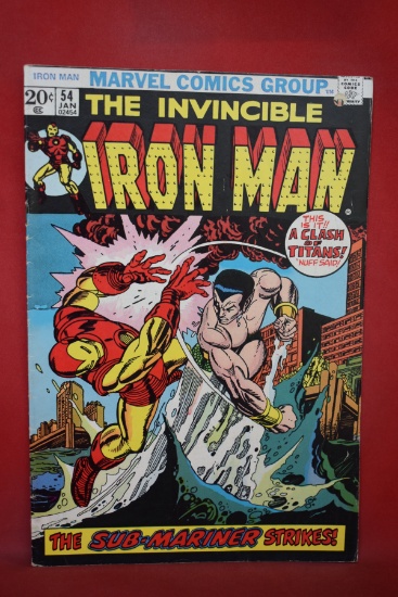 IRON MAN #54 | KEY 1ST MADAME MACEVIL (MOONDRAGON) | *SOLID KEY WITH SINGLE HOLE PUNCH*
