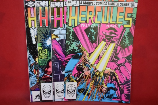 HERCULES: PRINCE OF POWER #1-4 | 1ST SOLO SERIES FEAT HERCULES! |  VERY SOLID BOOKS!