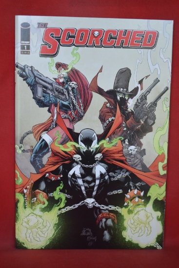 SCORCHED #1 | PREMIERE ISSUE - STEGMAN & MCFARLANE VARIANT