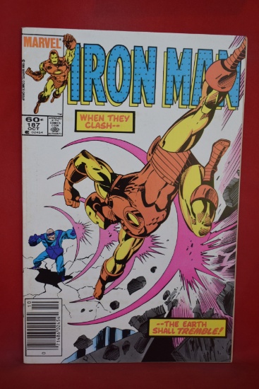 IRON MAN #187 | THE VENGEANCE OF VIBRO! | LUKE MCDONNELL - 1984