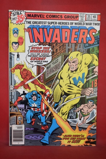 INVADERS #35 | HAVOC ON THE HOME FRONT! | WATANABE/KUPPERBERG - 1978