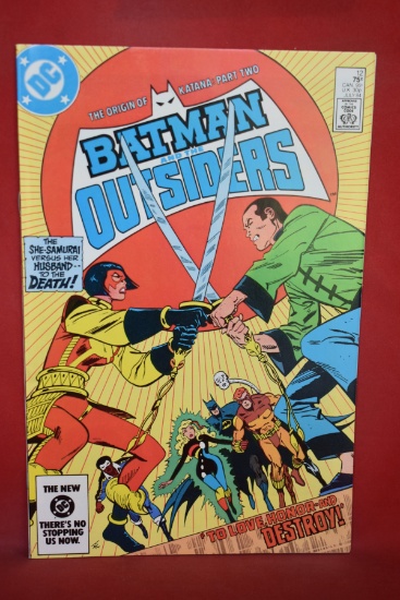 BATMAN & THE OUTSIDERS #12 | THE TRUTH ABOUT KATANA! | JIM APARO - 1984